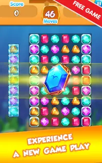 Jewels & Gems - King of Match 3 Puzzle Game Screen Shot 5