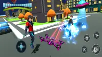 Speedster Flash Flying Hero: Flash Games 3D Screen Shot 4