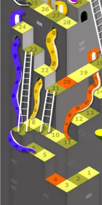Mega Snakes and Ladder Battle Saga board game Screen Shot 3