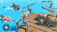 Angry Shark Attack Game Screen Shot 2