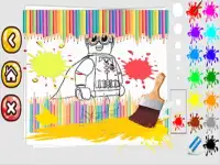 How To Color Lego Ninja Coloring Book Screen Shot 4