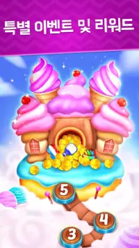 Ice Cream Paradise: 매치 퍼즐 Screen Shot 6