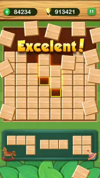 Wooden Block Puzzle Free - Wood Cube Puzzle Game Screen Shot 5