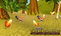 Куриный шутер в куриной ферме: Куриная стрельба Screen Shot 1