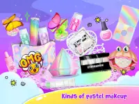 Pastel Makeup Slime - Rainbow Slime Simulator Screen Shot 5