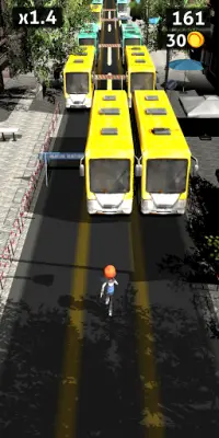 Road run - endless runner game Screen Shot 1