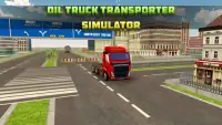 Oil Truck Transporter Sim Screen Shot 0
