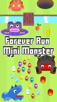 Forever Run Mini Monster Screen Shot 0