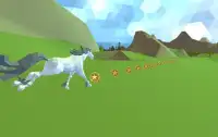 Unicorn Family Simulator: Simple 3D LowPoly Style Screen Shot 3