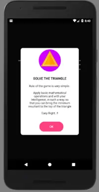 Solve The Triangle Screen Shot 1