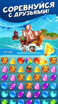 Pirate Puzzle Blast - Match 3 Adventure Screen Shot 3