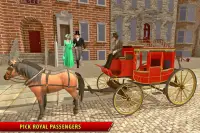 Horse Cart Taxi Drive 2021: Horse Racing Games Screen Shot 11