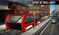 Elevated Bus Sim: Bus Games Screen Shot 6