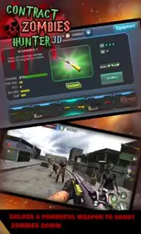 Contract Zombies Hunter 3D Screen Shot 0