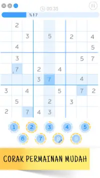 Sudoku: Permain Teka-teki Otak Screen Shot 0