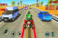 バイクゲーム-バイクレーシングゲーム：クワッドバイクの運転 Screen Shot 2