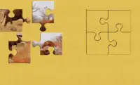 Puzzles Animales de Safari Screen Shot 0