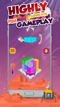CubeIn le jeux de puzzle. Le cube avec 7 pieces Screen Shot 9