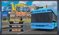 المدرسة الثانوية حافلة محاكي Screen Shot 3