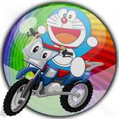 Doraemon Hero Cat Racing Bike