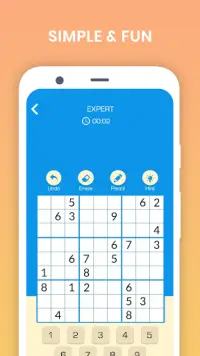websudoku-easy sudoku games-9x9 sudoku Screen Shot 1