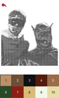 Only Fools and Horses Color by Number - Pixel Art Screen Shot 4