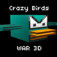 Crazy Birds War 3D Screen Shot 3