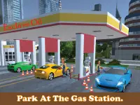 Parking pour voitures de sport Pro & Gas station Screen Shot 0