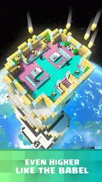 Idle Block Craft - Tower of Babel Screen Shot 3
