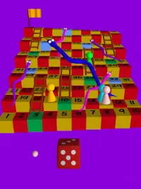 Snakes and ladders 3D Screen Shot 4