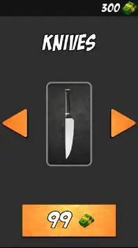 Flip Knife Hit Dash : Throwing Game Knife Screen Shot 1