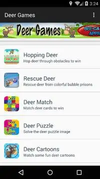 Deer Games for Kids Free Screen Shot 1