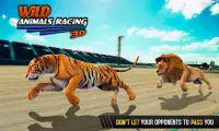 Animais Selvagens Racing 3D Screen Shot 1