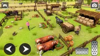 Real Tractor Farming Simulation: Village Farm 2021 Screen Shot 6