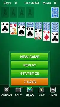 Spider Solitaire Game Theme Screen Shot 2