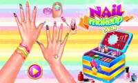Girl Nail salon Simulator: ألعاب الأظافر للفتيات Screen Shot 0