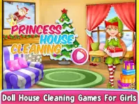 Christmas Doll House Cleanup Screen Shot 0