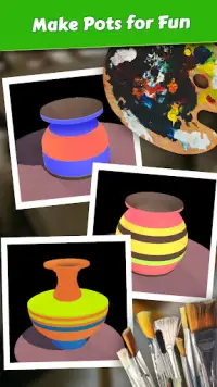 Pottery Vasi Clay Art Games Screen Shot 2