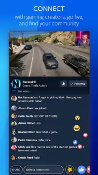 Facebook Gaming: Watch, Play, and Connect Screen Shot 1