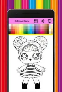 coloring book for dolls surprise  HD Screen Shot 0