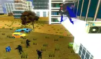 Super Flying Man: Mission de sauvetage de la ville Screen Shot 13