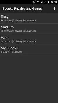 Sudoku Puzzles and Games Screen Shot 3