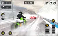 Snow Mountain Bike Racing - Гонка по мотокроссу Screen Shot 7