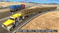 Long Trailer Truck Wood Cargo Logging Simulator Screen Shot 10