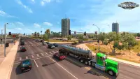 US Heavy Modern Truck Driving Screen Shot 0