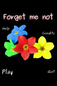 Forget me not Screen Shot 0