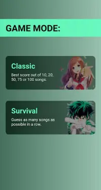 AniMusic-Anime Music Song Quiz Screen Shot 1