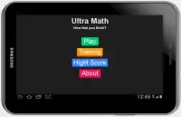 Ultra Math Screen Shot 3