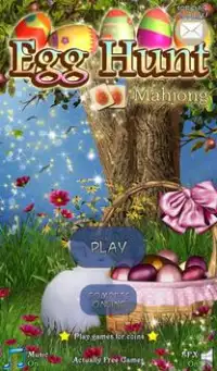 Mahjong oculto: Egg Hunt Screen Shot 0