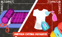 High School Uniform Tailor Games: Dress Maker Shop Screen Shot 2